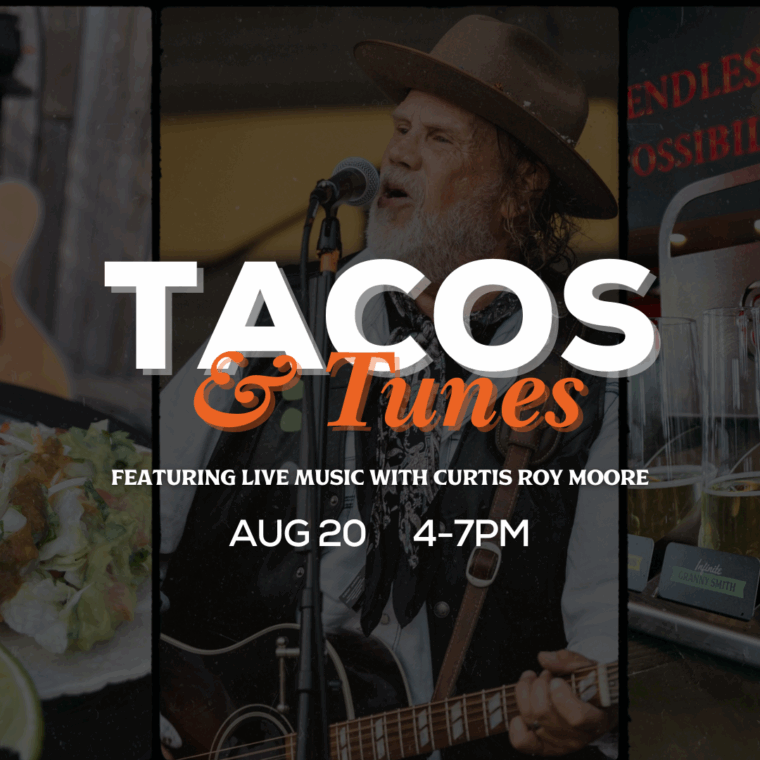 Tacos + Tunes Featuring Live Music by Curtis Roy Moore