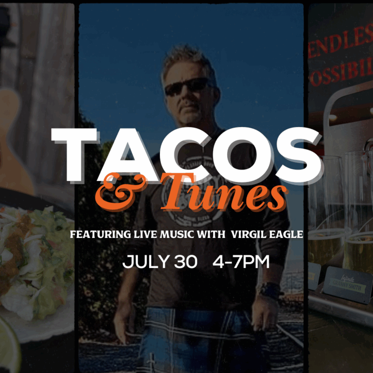 Tacos + Tunes Featuring Live Music with Virgil Eagle (Whisky Trail)