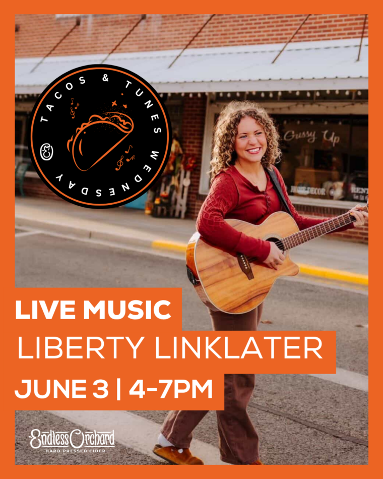 Tacos & Tunes – Live Music with Liberty Linklater 6/3