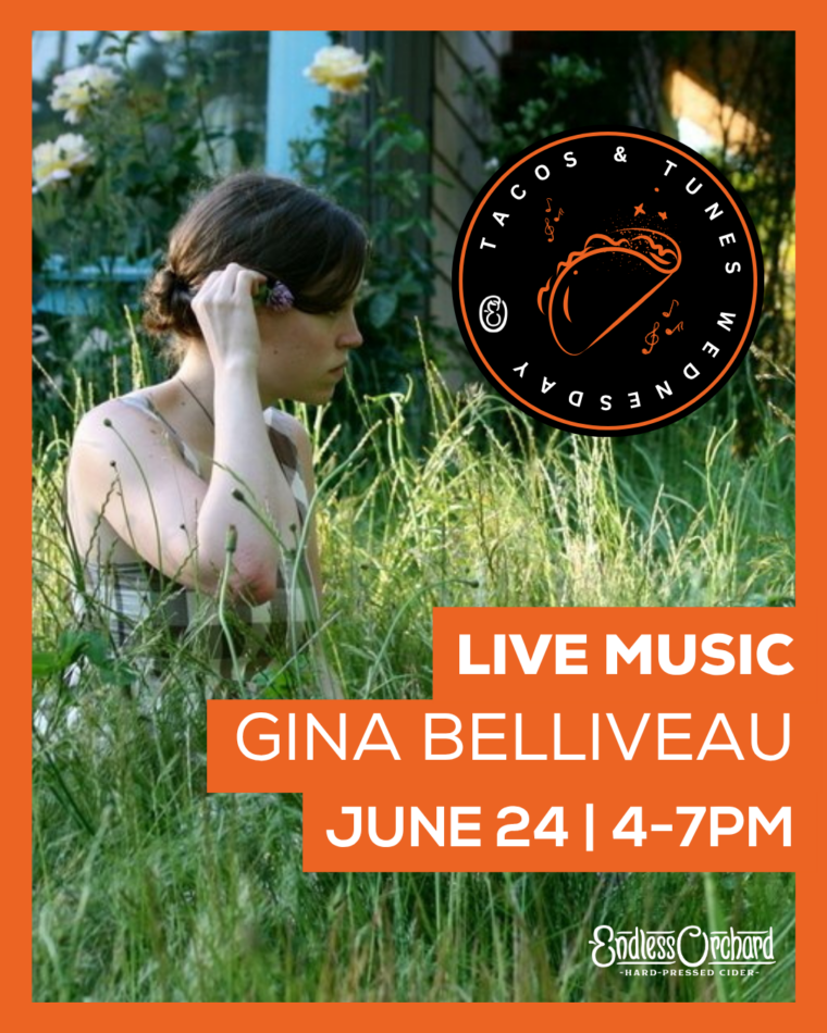 Tacos + Tunes – Live Music with Gina Belliveau 6/24