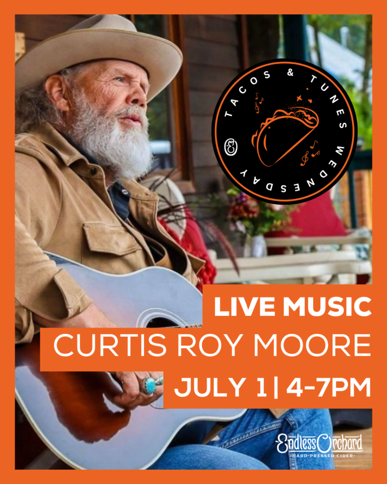 Tacos + Tunes – Live Music with Curtis Roy Moore 7/1