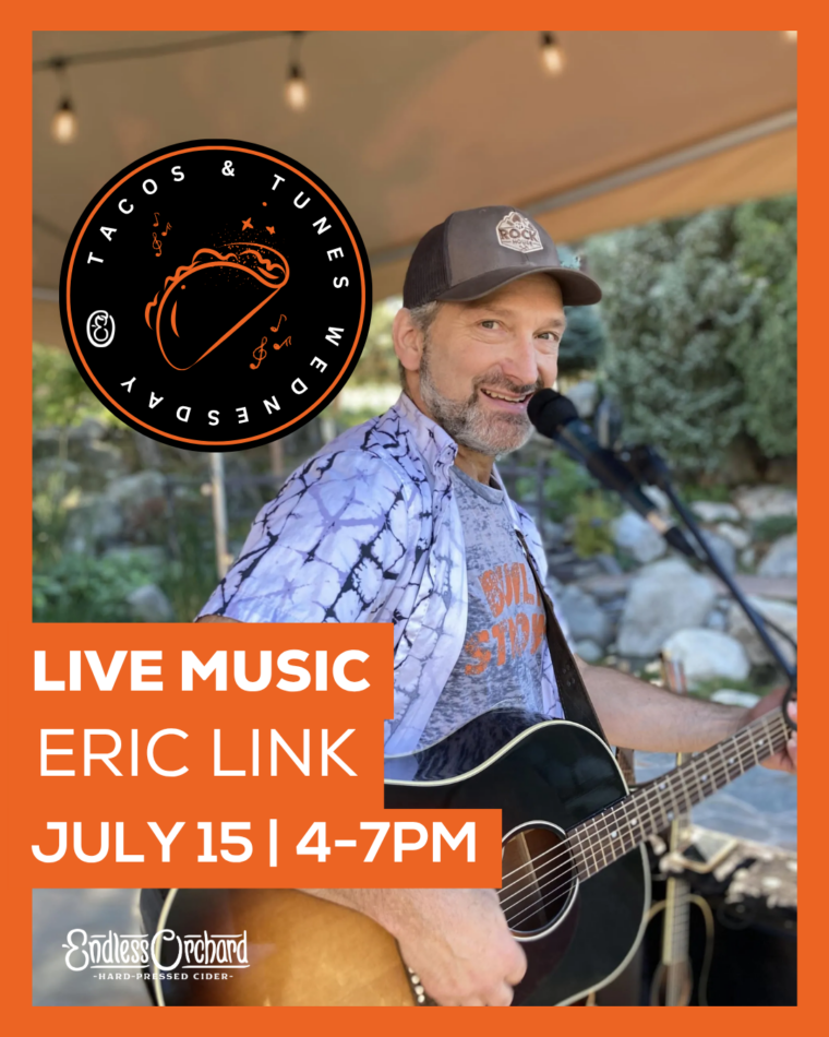 Tacos + Tunes – Live Music with Eric Link 7/15