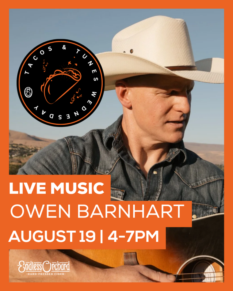 Tacos + Tunes – Live Music with Owen Barnhart 8/19