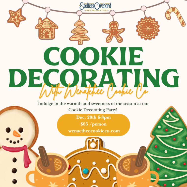 Cookie Decorating with Wenatchee Cookie Co!