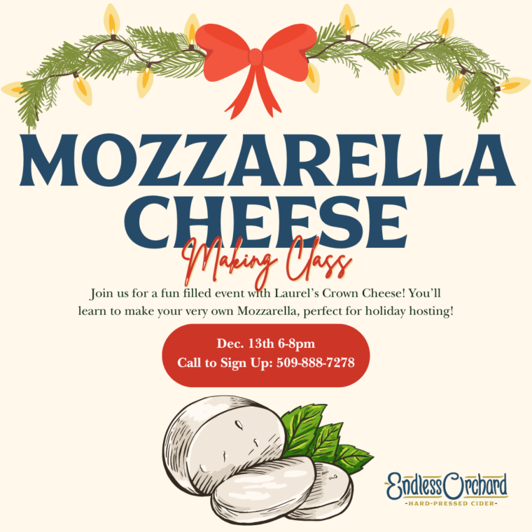 Mozzarella Cheese Making Class with Laurel’s Crown Cheese!